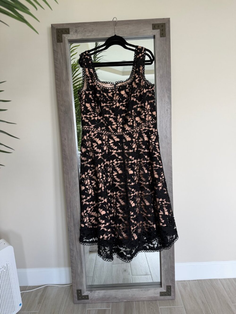 NWT City Chic Lace Avery Dress Black Lace Cocktail Dress Size M/18 🖤✨